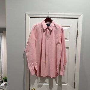 Polo by Ralph Lauren Men's Light Pink Button-Down Dress Shirt